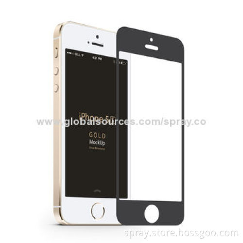 Real Colorful Tempered-glass Film Screen Protector for iPhone 5/5S/5C, Ultra-sensitive
